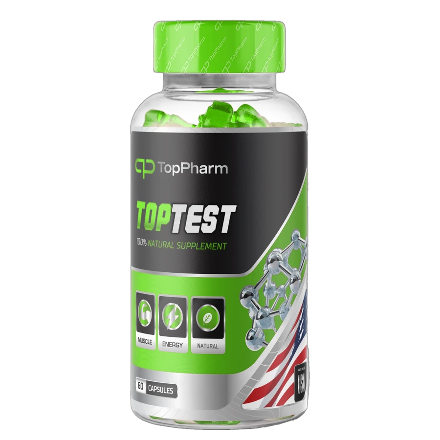 TopTest by TopPharm, 60 capsules